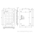 Metall -Tastatur mit Braille für blinde Person